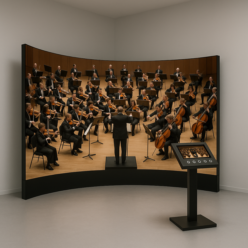 Soluzione museale con video Wall