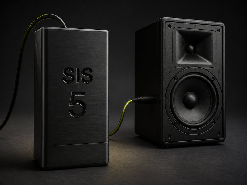 PowerSIS with active loudspeaker