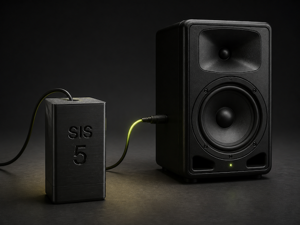 SIS with active loudspeaker